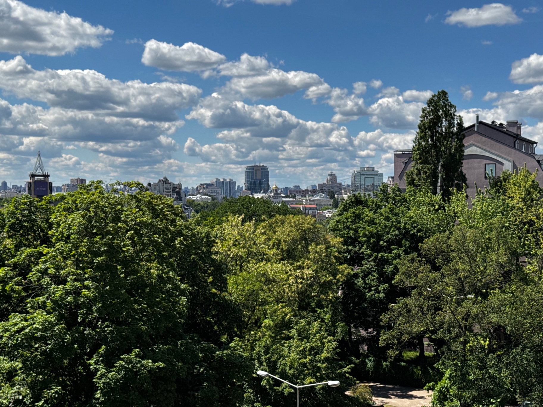 Панорама центрального Києва